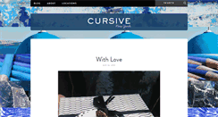 Desktop Screenshot of cursivenewyork.com